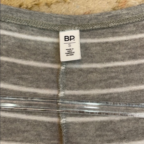 BP. Pocket Tee Grey Medium Tawny Stripe S - Picture 4 of 5